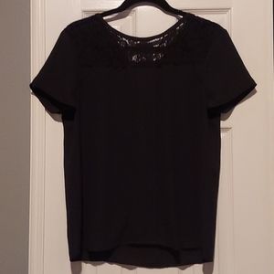 Karl Lagerfeld Paris Black Blouse. Size Small